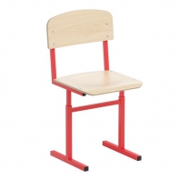 Стул ученический регулируемый на прямоугольной трубе рост. гр. № 1-4 - fgospostavki.ru - Рязань