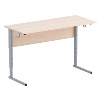 Стол ученический двухместный регулируемый на прямоугольной трубе - fgospostavki.ru - Рязань