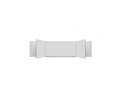 Доска магнитно-маркерная настенная пятиэлементная белая полимерная (3000*1000) - fgospostavki.ru - Рязань