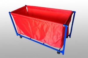 Контейнер для мячей на колесиках (разборный без крышки) - fgospostavki.ru - Рязань
