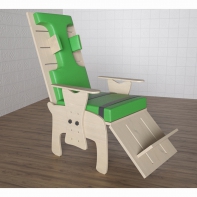 Стул для ребенка с ОВЗ с регулируемой подножкой «Адаптация» №1 - fgospostavki.ru - Рязань