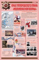 Плакат "Великая Отечественная война: Крах гитлеровского плана «молниеносной войны» " - fgospostavki.ru - Рязань