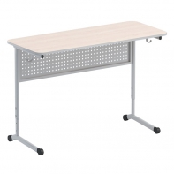 Стол ученический двухместный с перфорированной панелью - fgospostavki.ru - Рязань