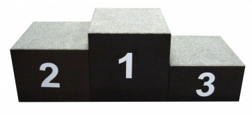 Пьедестал победителей на 3 места (деревянный) - fgospostavki.ru - Рязань