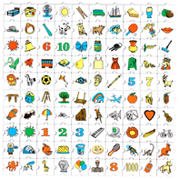 Обучающий конструктор «Мои первые слова» 100 картинок - fgospostavki.ru - Рязань