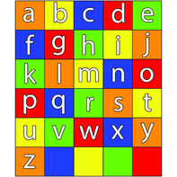 Тематическое поле-маршрутизатор «Английский алфавит» для мини-робота Bee-Bot/Blue-Bot - fgospostavki.ru - Рязань