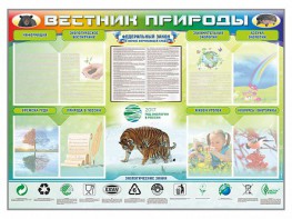 Стенд-уголок "Вестник природы" Вариант 1 - fgospostavki.ru - Рязань