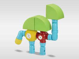 Мягкий магнитный конструктор "Макки" (37 деталей) - fgospostavki.ru - Рязань