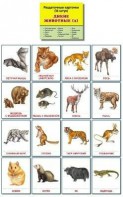 Раздаточные карточки "Дикие животные (2)" - fgospostavki.ru - Рязань