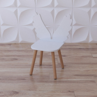 Стул «Птичка-невеличка» белый - fgospostavki.ru - Рязань