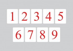 Магнитная математика Наталии Пятибратовой (Карточки с числами) - fgospostavki.ru - Рязань