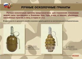 Комплект плакатов "Ручные гранаты" - fgospostavki.ru - Рязань