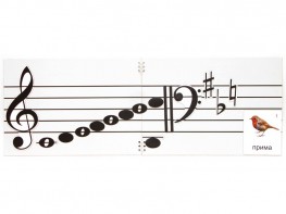 Настольное мягкое магнитно-маркерное поле с нотным станом - fgospostavki.ru - Рязань