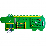 Бизиборд «Зелёный крокодильчик» - fgospostavki.ru - Рязань