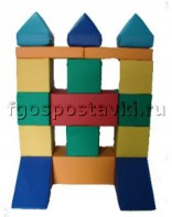 Мягкий модуль-конструктор "Башня" (17 элементов) - fgospostavki.ru - Рязань