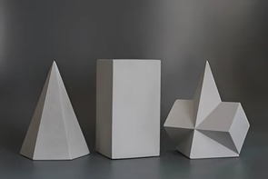 Набор гипсовых геометрических тел (15 штук) - fgospostavki.ru - Рязань