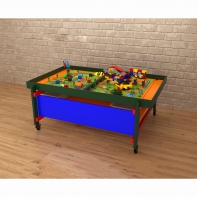 STEAM Многофункциональный стол Весёлые пчёлки оранжевый - fgospostavki.ru - Рязань