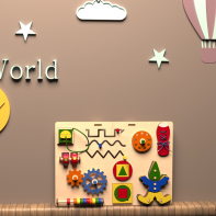 Бизиборд «Весёлые игры» - fgospostavki.ru - Рязань