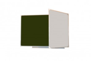 Доска аудиторная двухэлементная магнитная комбинированная эмалированная (2250*1000) - fgospostavki.ru - Рязань