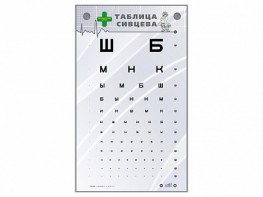 Интерактивный стенд "Таблица Сивцева" - fgospostavki.ru - Рязань