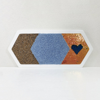 Декоративная тактильная панель 3в1 - «Пробка, Ворс, Пайетка» - fgospostavki.ru - Рязань