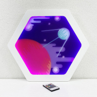 Декоративная тактильная панель с подсветкой - «Спутник» - fgospostavki.ru - Рязань