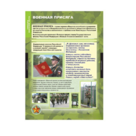 Комплект таблиц. ОБЖ Символы воинской чести. - fgospostavki.ru - Рязань