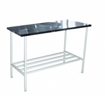 Стол на металлическом каркасе с продольными стяжками 600*1800*750(900) - fgospostavki.ru - Рязань