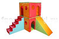 Домик игровой двухэтажный (комплект) - fgospostavki.ru - Рязань
