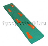 Дорожка массажная в чехле с нашитыми следами (6 следов) - fgospostavki.ru - Рязань