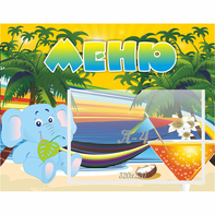 Стенд "Меню" 0.39x0.5 - fgospostavki.ru - Рязань