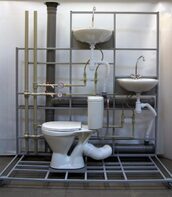 Учебный стенд «Система канализации многоквартирного дома» - fgospostavki.ru - Рязань