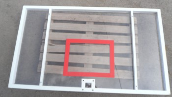 Щит баскетбольный тренировочный из поликарбоната (1200х900 мм) - fgospostavki.ru - Рязань