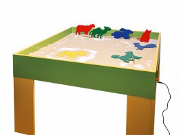 Электрифицированный световой стол "Песочница" с комплектом шаблонов для рисования - fgospostavki.ru - Рязань