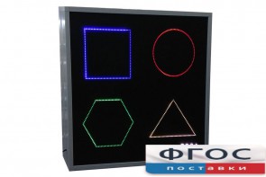 Интерактивная панель «Цветные фигуры 4» (вариант 3) - fgospostavki.ru - Рязань