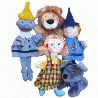 Набор перчаточных кукол "Волшебник Изумрудного города" - fgospostavki.ru - Рязань