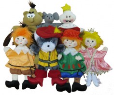 Набор перчаточных кукол "Кот в сапогах" - fgospostavki.ru - Рязань