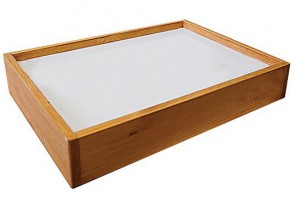 Мини планшет для рисования песком из дерева с белой подсветкой - fgospostavki.ru - Рязань