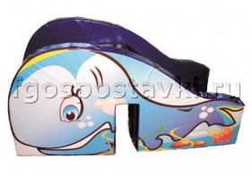 Горка "Кит" для сухого бассейна - fgospostavki.ru - Рязань