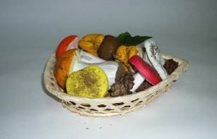 Муляжи "Корзина с грибами" - fgospostavki.ru - Рязань