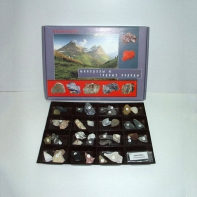 Демонстрационная коллекция "Минералы и горные породы" (40 видов) - fgospostavki.ru - Рязань