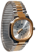 Часы со шрифтом Брайля мужские золото-серебро - fgospostavki.ru - Рязань