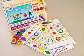 Игровой набор Фребеля "Цвет и форма" (серия "Эксперимент") - fgospostavki.ru - Рязань
