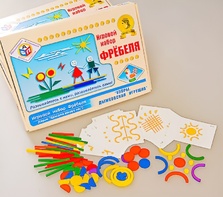 Игровой набор Фребеля "Узоры. Дымковская игрушка" (серия "Красота вокруг нас") - fgospostavki.ru - Рязань