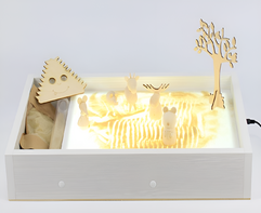 Световой планшет для рисования песком Белый - fgospostavki.ru - Рязань