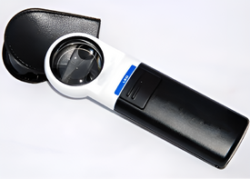 Лупа карманная с подсветкой (5х) - fgospostavki.ru - Рязань