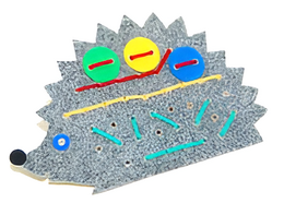 Игра-шнуровка для слабовидящих детей "Ежик" - fgospostavki.ru - Рязань