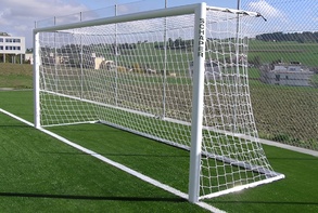 Сетка для футбольных ворот (нить 2,2 миллиметра, 7,5Х2,5Х(1Х2) ячейка 100Х100) - fgospostavki.ru - Рязань