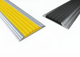 Алюминиевая полоса с резиновой вставкой 1330 миллиметров - fgospostavki.ru - Рязань