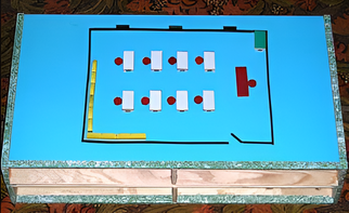 Магнитный набор для реабилитации "Ориентир" (для слепых и слабовидящих детей) - fgospostavki.ru - Рязань